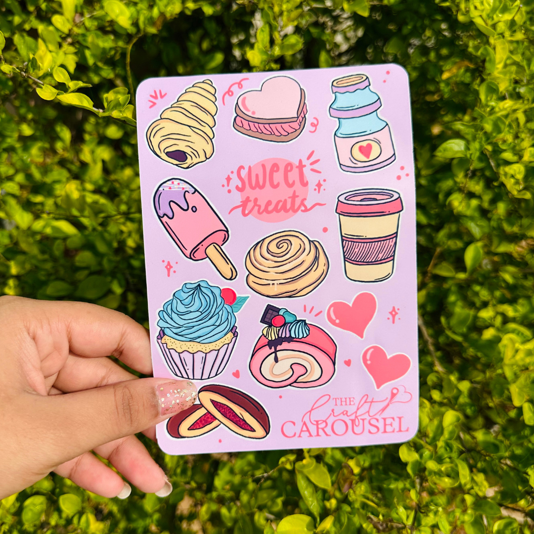 Sweet Treats sticker sheet