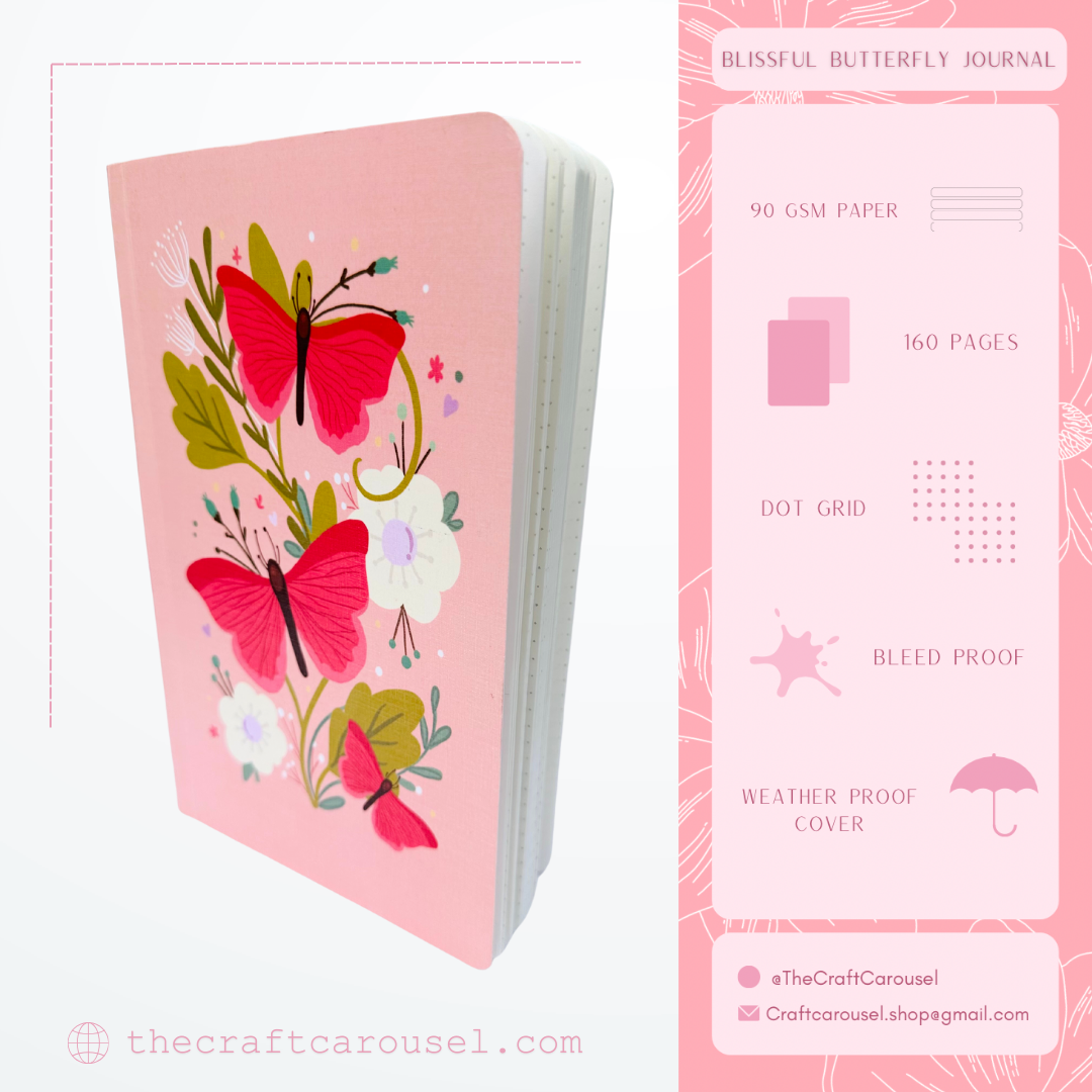 The Blissful Butterfly journal (A5)