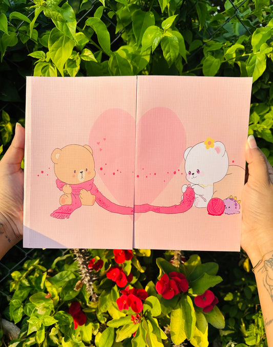 The Love bears journal set